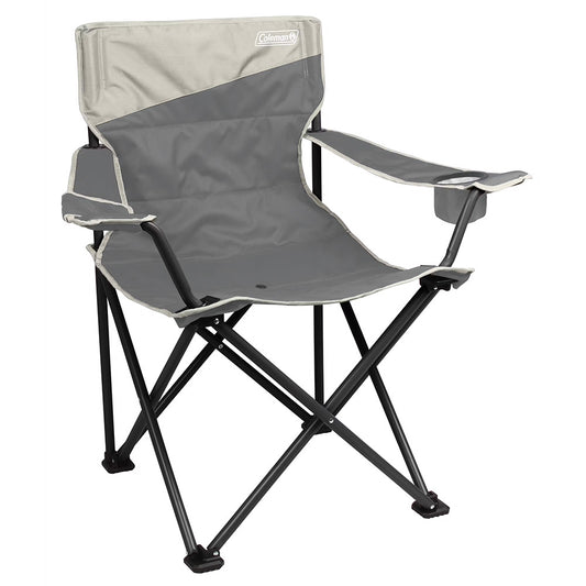 Coleman Big  Tall Quad Camping Chair - Grey [2178363]
