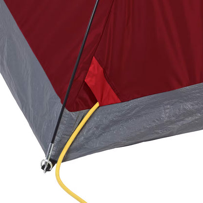 Coleman 4-Person Flatwoods II Lightweight Dome Camping Tent - Red [2207389]