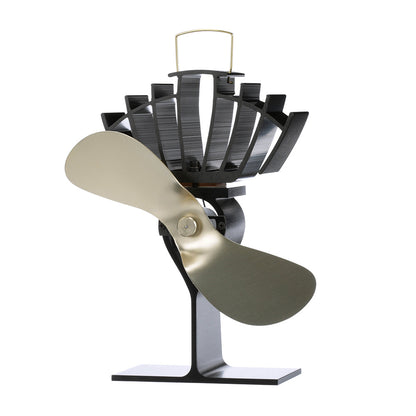 Ecofan by Caframo UltrAir 810CA Heat Powered Stove Fan - Gold Blade [810CABBX]