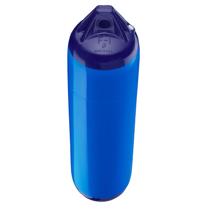 Polyform F-1 Twin Eye Fender 6" x 24" - Blue [F-1 BLUE]